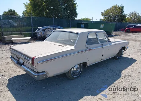 1965 Dodge Coronet из США, поврежденный, VIN W351189813